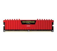 Mémoire PC CORSAIR Vengeance LPX 8GB DDR4 2400MHz Rouge