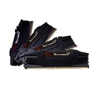 Gskill F4-3200C16Q-32GVKB Mémoire D4 3200 32 Go C16 RipV K4 4X 8 Go, 1,35 V, RipjawsV Noir