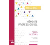 Mémoire professionnel: UE 7 du DSCG