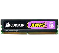 Mémoire RAM 1 Go Corsair DDR2-800 XMS2 PC2-6400U CL5 CM2 X 1024-6400 dissipateur Reader Memory