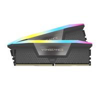 Mémoire RAM - CORSAIR - CMH32GX5M2B6400Z36 - VENGEANCE RGB - DDR5 - 32Go 2x16Go DIMM - 6400MT/s - CL 36 - 1.35V