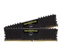 Mémoire RAM - CORSAIR - CMK16GX4M1E3200C16 - VENGEANCE LPX black - DDR4 - 1x16Go DIMM - 3200MHz - CL 16 - 1.35V