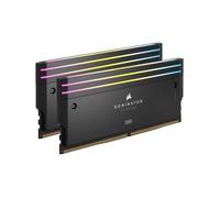 Mémoire RAM - CORSAIR - Dominator Titanium RGB DDR5 - 32GB 2x16GB DIMM - 7000MT/s - Intel XMP 3.0 - 1.45V - Noir