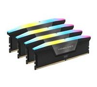 CORSAIR Vengeance RGB DDR5 RAM 64Go (4x16Go) 6600MHz CL32 Intel XMP Compatible iCUE Mémoire d'Ordinateur - Noir (CMH64GX5M4B6600C32)