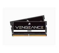 Mémoire RAM - CORSAIR - Vengeance DDR5 - 16GB 2x8GB SODIMM - 4800 MHz - 1,1V - Noir (CMSX16GX5M2A4800C40)