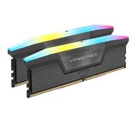 Corsair Mémoire DDR5 Vengeance RGB 16Go (2x8Go) 6000MHz CL36 AMD EXPO XMP 3.0 Gris