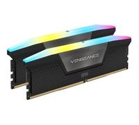 Mémoire RAM CORSAIR VENGEANCE RGB - CMH32GX5M2B6000C38 - DDR5 32 Go (2x16 Go) - 6000 MHz - CL38
