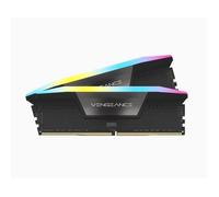 CORSAIR VENGEANCE RGB DDR5 RAM 32Go (2x16Go) 5600MHz CL36 Intel XMP Compatible iCUE Mémoire d'Ordinateur - Noir (CMH32GX5M2B5600C36K)