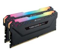 Mémoire RAM - CORSAIR - Vengeance RGB Pro DDR4 - 16GB 2x8GB DIMM - 2666 MHz - 1.20V - Noir (CMW16GX4M2A2666C)