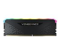Barrette mémoire 8Go DIMM DDR4 Corsair Vengeance RS RGB 3200Mhz (Noir)