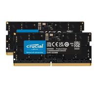 Mémoire RAM - CRUCIAL - Kit DDR5-4800 SODIMM - 32 Go : 2x16 Go (CT2K16G48C40S5)