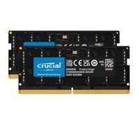 Mémoire RAM - CRUCIAL - Kit DDR5-4800 SODIMM - 64 Go : 2x32 Go (CT2K32G48C40S5)