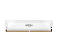 Crucial Pro - Overclocking Edition - DDR5 - module - 16 Go - DIMM 288 broches - 6400 MHz / PC5-51200 - CL38 - 1.35 V - mémoire sans tampon - non ECC - blanc Blanc G
