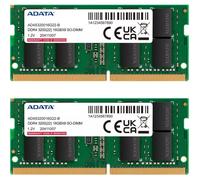 Mémoire RAM DDR4 SO-DIMM - ADATA - Premier Green - 16 Go (2x8) - 3200 MHz - CL22