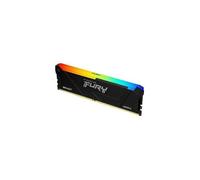 Mémoire RAM - KINGSTON - FURY Beast - RGB - 16 Go - DDR4 - 3200 MHz CL16 - (KF432C16BB2A/16)