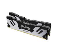 Kingston FURY Renegade Silver - DDR5 - kit - 32 Go: 2 x 16 Go - DIMM 288 broches - 6400 MT/s / PC5-51200 - CL32 - 1.4 V - mémoire sans tampon - on-die ECC G
