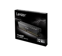 Kit Barrettes mémoire 32Go (2x16Go) DIMM DDR4 Lexar Thor 3200Mhz (Noir)