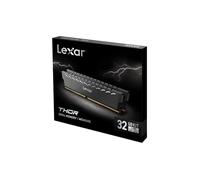 Kit Barrettes mémoire 32Go (2x16Go) DIMM DDR4 Lexar Thor 3200Mhz (Noir)