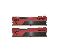 Patriot Memory Viper Elite II DDR4 3200 32Go (2x16Go) C18 Mémoire RAM Haute Performance XMP 2.0 Noir/Rouge