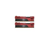 Patriot Mémoire RAM Viper Elite II DDR4 3600 32Go (2x16Go) C20 XMP 2.0 Haute performance Noir/Rouge