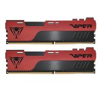 Mémoire RAM - PATRIOT MEMORY - Viper Elite II - 64Go (2x32Go) - DDR4 3200 MHz - CL16 - Noir/Rouge