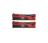 Patriot Memory Viper Elite II DDR4 3200 32Go (2x16Go) C18 Mémoire RAM Haute Performance XMP 2.0 Noir/Rouge