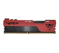 Patriot Memory Viper Elite II DDR4 3600 8Go (1x8Go) C20 Mémoire RAM Haute Performance XMP 2.0 Noir/Rouge