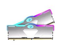 Mémoire RAM PC KINGSPEC RGB DDR4 3600MHz 1.35V 2 x 16Go Argenté avec RGB