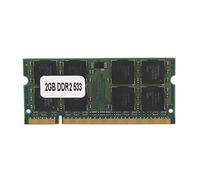 Mémoire RAM pour Ordinateur Portable DDR2 2 Go, 533 MHz, 200 Broches, Module SODIMM DDR2 PC2-4200, entièrement Compatible avec Les Cartes mères et pour des Performances
