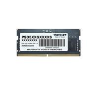 Mémoire RAM SODIMM - PATRIOT - PSD516G560081S - DDR5 16 Go - 5600 MHz - Faible consommation d'énergie