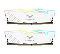TEAMGROUP Team T-Force Delta RGB DDR4 Gaming Memory, 2 x 16 GB, 3200 MHz, 288 Pin DIMM, Black