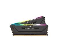 Corsair Vengeance RGB Pro SL DDR4 64GB (2x32 GB) 3600MHz C18 (10 LED RVB adressables Individuellement, optimisées pour la Bande passante et Les Temps de réponse) Noir