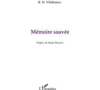 Mémoire sauvée - R.d. Villabianca - L'harmattan - broché - Poésie