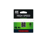 Mémoire SD 8GB Toshiba Classe 4 SDHC SD-K08GJ(BL5
