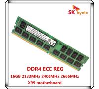 Mémoire serveur SK Hynix DDR4 8 Go 16 Go 2133P 2400T 2666V 1Rx4 2RX4 PC4 2133 MHz 2400 MHz 2666 ECC REG RDIMM X99 RAM 32 Go
