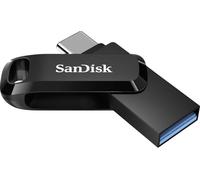Mémoire supplémentaire USB pour smartphone/tablette SanDisk Ultra Dual Drive Go noir 256 GB USB 3.1 (Gen 1), USB-C®