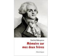 Mémoire sur mes deux frères
