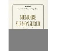 Mémoire sur mon séjour à Paris