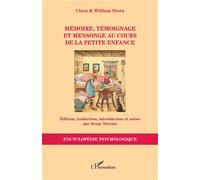 Mémoire, témoignage et mensonge au cours de la petite enfance – L'Harmattan
