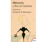 Mémoires 1867-1932 - Boniface de Castellane - Perrin - Poche - Livre