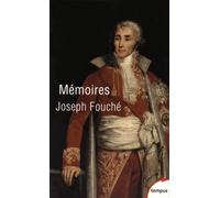 Mémoires Joseph Fouché (Auteur)