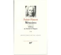 Mémoires - Tome 7, 1718-1721, Additions Au Journal De Dangeau