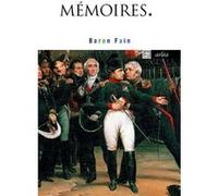Mémoires Agathon-Jean-francois Fain (Auteur)