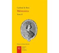 Mémoires Cardinal De Retz (Auteur), Simone Bertière (Editeur du volume)