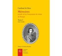 Mémoires Cardinal De Retz (Auteur), Simone Bertière (Editeur du volume)