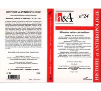 Mémoires, cultures et traditions - Collectif - L'harmattan - broché - Revue