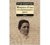 Memoires d une revolutionnaire juive - Puah Rakovsky - Phebus - broché - Récit