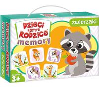 Mémoires d'animaux : un jeu de développement pour les tout-petits ! Affrontez vos parents et découvrez le monde des animaux avec KANGUR !