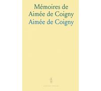 Mémoires de Aimée de Coigny