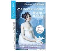 Honoré de Balzac – Mémoires de deux jeunes mariées – BAC – Larousse – Poche